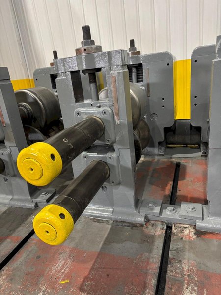 10 STAND X 3&quot; X 42&quot; ROLL-SPACE YODER MODEL #M3 HEAVY DUTY ROLLFORMER, 12 STAND BASE: STOCK #23330