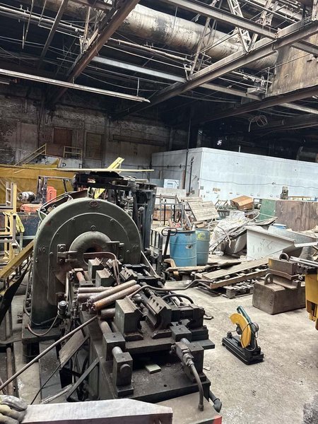 FENN 6F 4 DIE ROTARY SWAGING MACHINE, CAPACITY 4.5&quot; TUBING, 2.250&quot; SOLIDS, Stock #14500