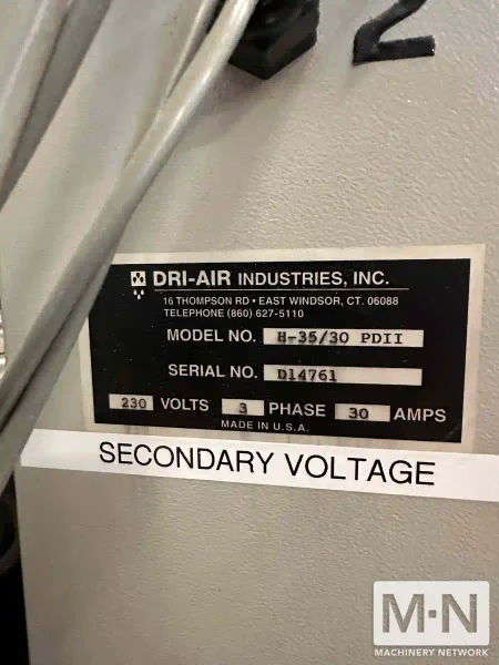 DRI-AIR DRYER MODEL H-35/30 PDII
