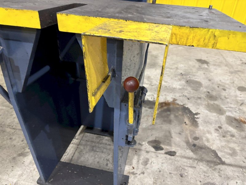 12 TON HANNIFIN MODEL #OFC-12C DYNA-QUIP HYDRAULIC C FRAME PRESS: STOCK #22192