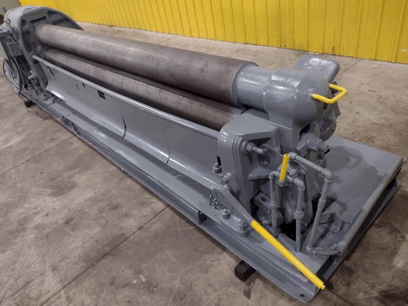 10' X 1/4" WEBB MODEL #6L INITIAL PINCH 3 ROLL PLATE ROLL: STOCK #18988