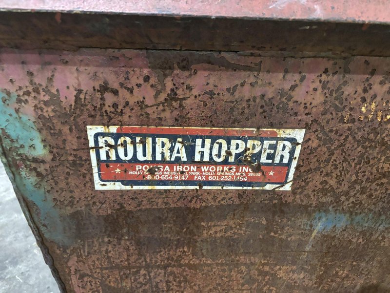 72&quot; X 60&quot; X 48&quot; SCRAP HOPPER: STOCK #22911