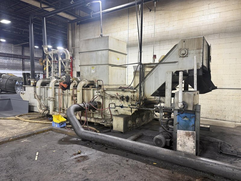 650 GPM D.E. SMITH MODEL #LVR-8725 VACUUM FILTER SYSTEM FOR GRINDING OPERATIONS, NEW 2013: YOBRO #24306