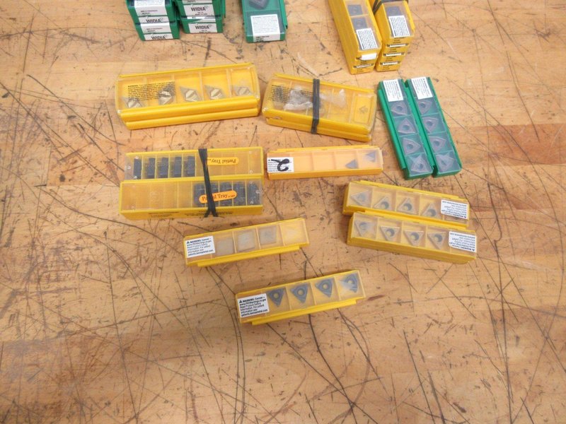 Kennametal &amp; Widia Inserts Turning, Facing/Parting Inserts (NEW)- Auction Item