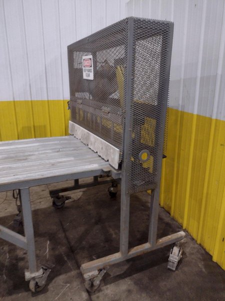 48" DIXIE MACHINE AIR OPERATED PANEL CROP SHEAR: YOBRO #24966