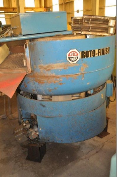 10 CUBIC FT ROTOFINISH VIBRATORY BOWL DRYER
