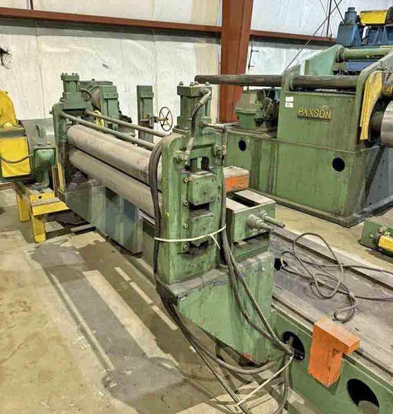 52" x 6.00" x 30,000# Paxson Slitting Line