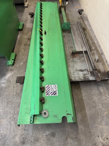 1/4″ x 10′ ACCURSHEAR 625010 HYDRAULIC SHEAR, 1995