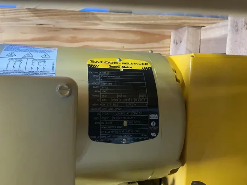 Cincinnati Fan 1500 Cfm, 3000 Rpm @ 70*f Industrial Fan - Waf-15