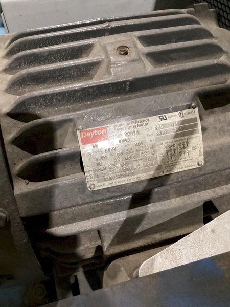 SPEEDAIRE 5Z405C Air Compressor w/ Unknown Tank USED AS-IS