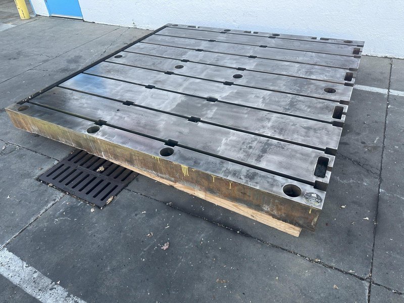 8&#039; X 20&#039; X 7&quot; BAY CITY T SLOTTED FLOOR PLATES: STOCK #75017