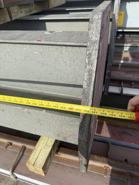 7.5 TON x 48'-9'' x KONE CRANES FREE STANDING CRANE SYSTEM, COMPLETE WITH 140' RUNWAY BEAMS AND UPRIGHTS: YOBRO #24534