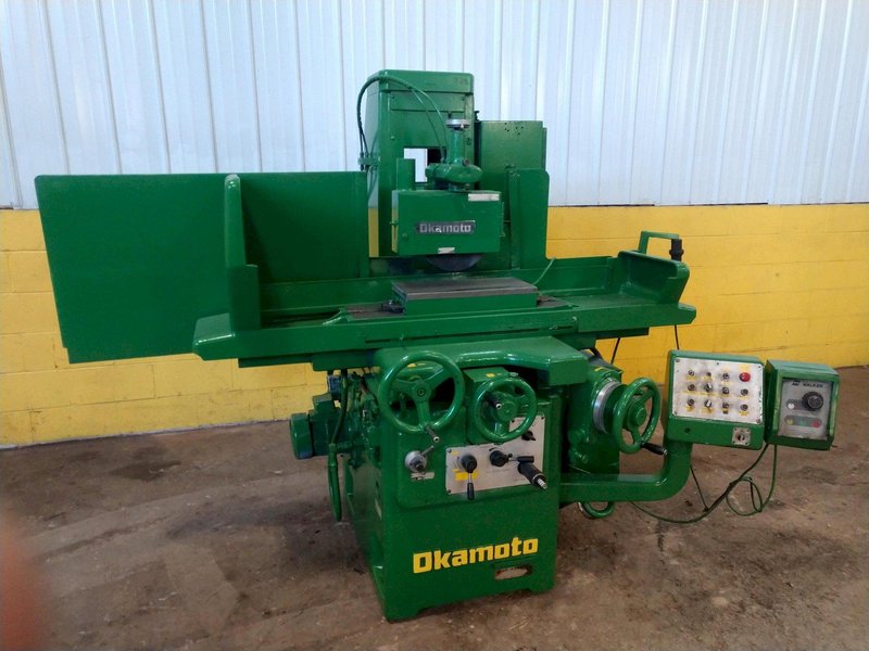 8&quot; x 20&quot;OKAMOTO MODEL #820A AUTOMATIC HORIZONTAL SURFACE GRINDER: STOCK #13525