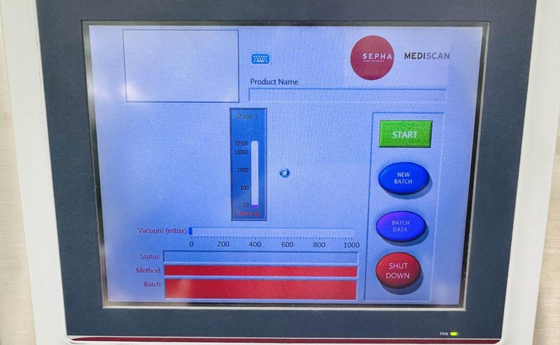 Sepha MediScan  |   Non-Destructive Package Leak Tester