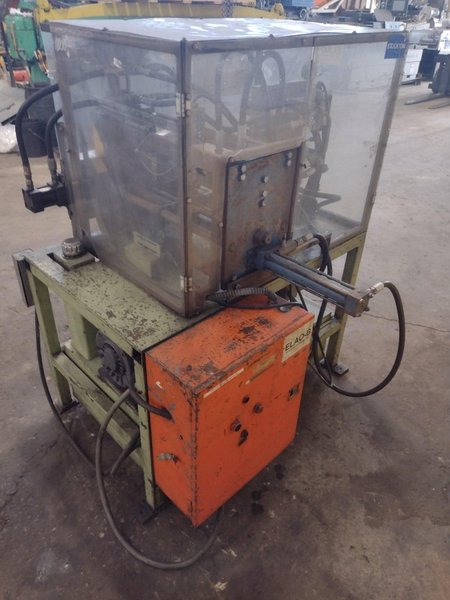 3" x 2" HYDRAULIC OFFSET GUTTER ELBOW CRIMPING MACHINE: STOCK #15100