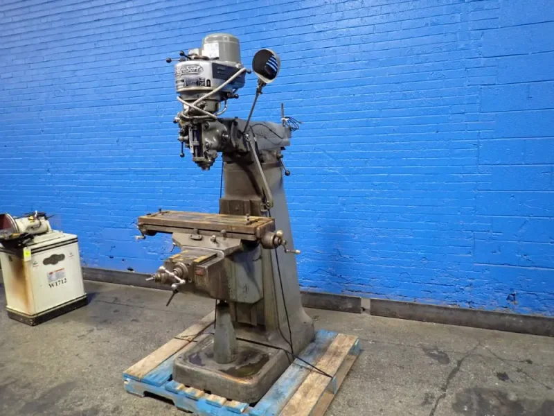 BRIDGEPORT 32" X 9" VERTICAL MILL  -  07277