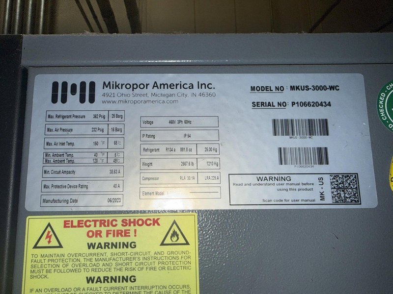 500 HP INGERSOLL RAND CENTAC CENTRIFUGAL AIR COMPRESSOR: YOBRO #24733