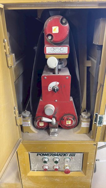 1 - PREOWNED POWERMATIC SANDER, MODEL #: RB-37, S/N: 9837009
