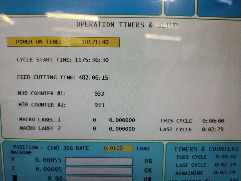 Haas HPCL Tool Room CNC Lathe, 2009 – Tailstock