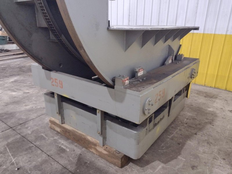 16,000 LBS X 48" ROWE MODEL #UB-16 COIL CAR / UPENDER BUGGY : YOBRO #24892