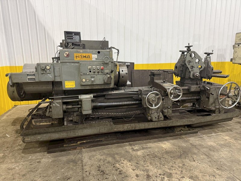 3A WARNER &amp; SWASEY MODEL #3A-3500 SQUARE HAED SADDLE TYPE TURRET LATHE: YOBRO #25770