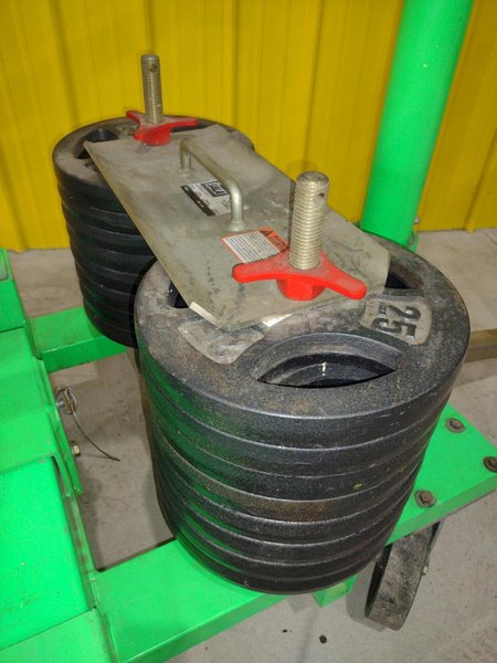 DBI SALA MODEL #8520867 Advanced Green Counterweight Cart CONFINED SPACE RESCUE: STOCK #20151