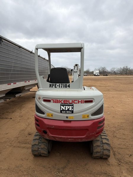 Takeuchi TB 235-2 Compact Mini Excavator, 2022