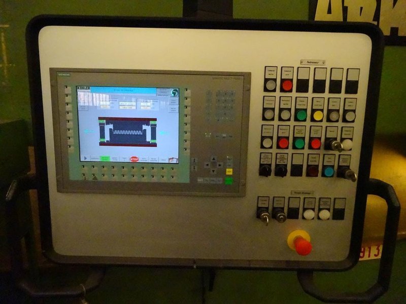 Arku/Kohler - part straightener 2000 x 40 mm CNC