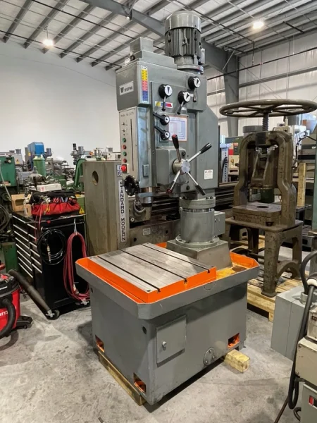 WILTON 2475  33” Drill Press Power Downfeed HD Base#6895