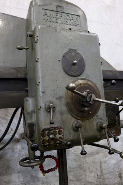 5&#039; X 13&#039; AMERICAN RADIAL DRILL: STOCK #71447