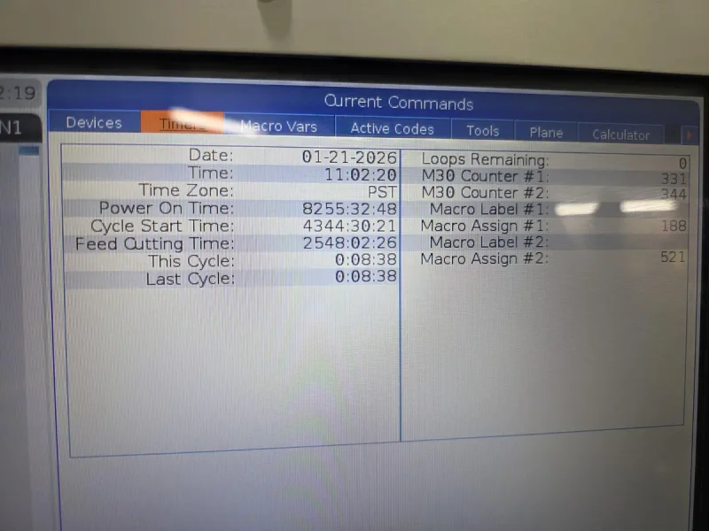 2022 Haas UMC-500SS 5-Axis Universal Machining Center