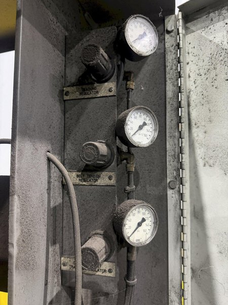 52” TIMESAVER MODEL #252-1M METAL BELT SANDER GRINDER: YOBRO 24763