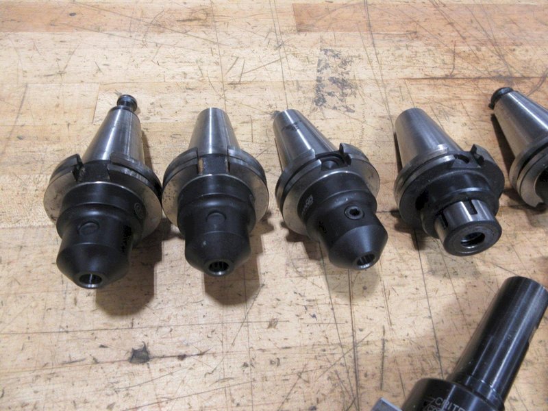 CAT40 Tool Holders - Various Types - ER16/32, Shell Mill, Endmill, Boring- Auction Item