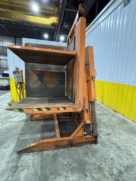 4400 LBS x 55&quot; x 48&quot; x 60&quot; CHERRY HYDRAULIC PALLET INVERTER / ROTATE / FLIPPER: STOCK #23736