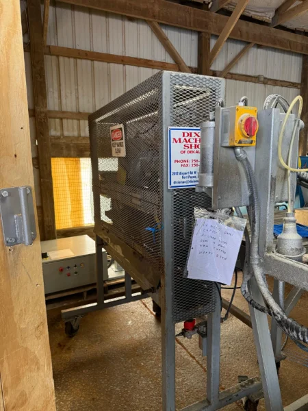 48" DIXIE MACHINE AIR OPERATED PANEL CROP SHEAR: YOBRO #24966