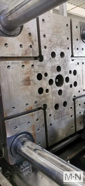 360 TON 31.4 OZ HAITIAN MODEL MA3200II/1700 INJECTION MOLDING MACHINE MFG 2018