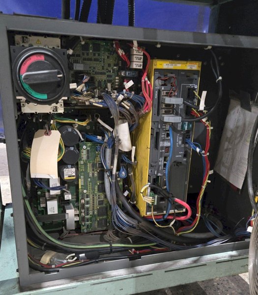 FANUC M-710iC/50 +R-30iB ROBOT ARM WITH CONTROLLER AND PENDANT USED