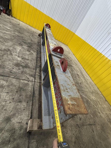 55 TON X 17’ LONG ARCHER STEEL SPREADER BAR / LIFTING BEAM: STOCK #22976