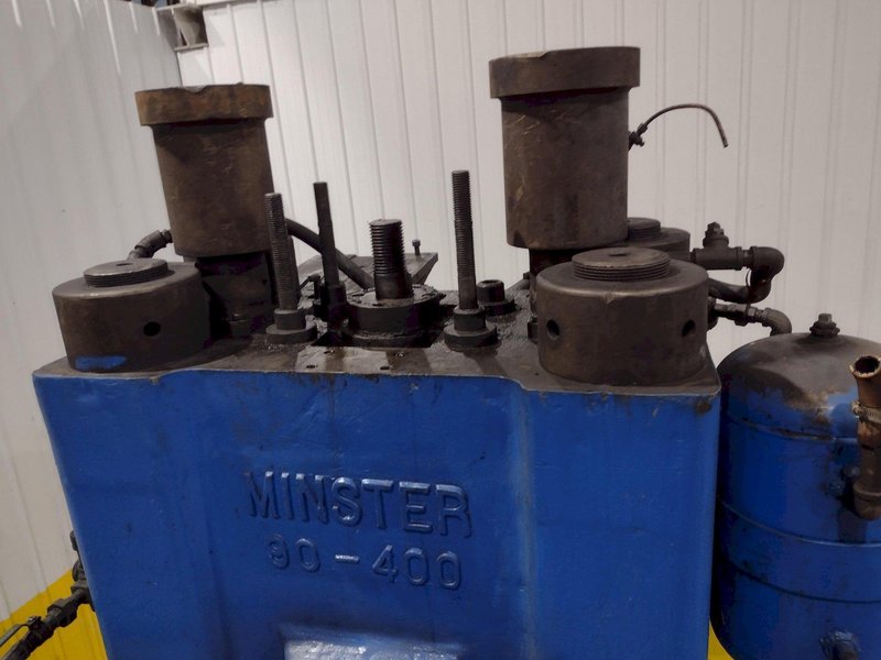 400 TON MINSTER MODEL #90-400 KNUCKLE JOINT PRESS 4.5&quot; STROKE: STOCK #23670