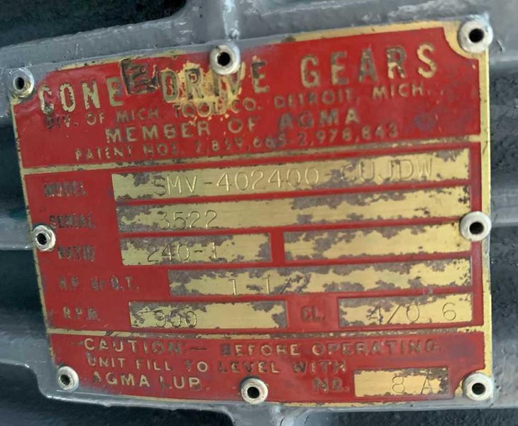 120&quot; x 10.00&quot; PM Slitter Heads STOCK #3758