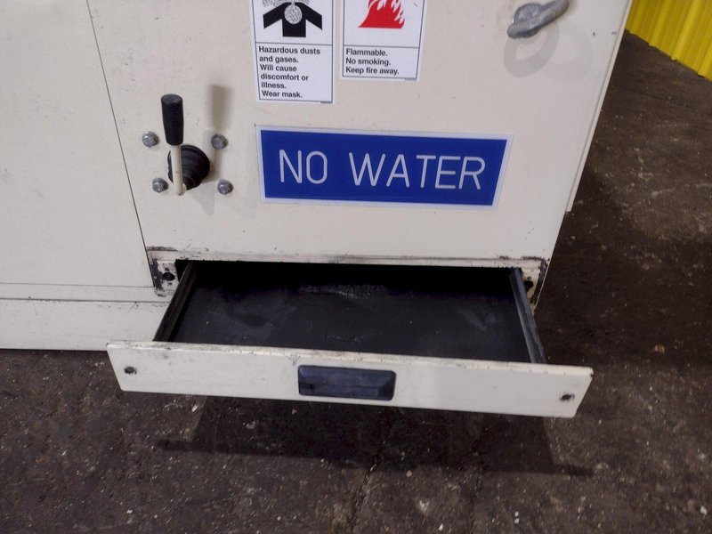 SINTOBRATOR MODEL #EC-2-P-008 CAROUSEL TYPE TUMBLING FINISHER: STOCK #18784