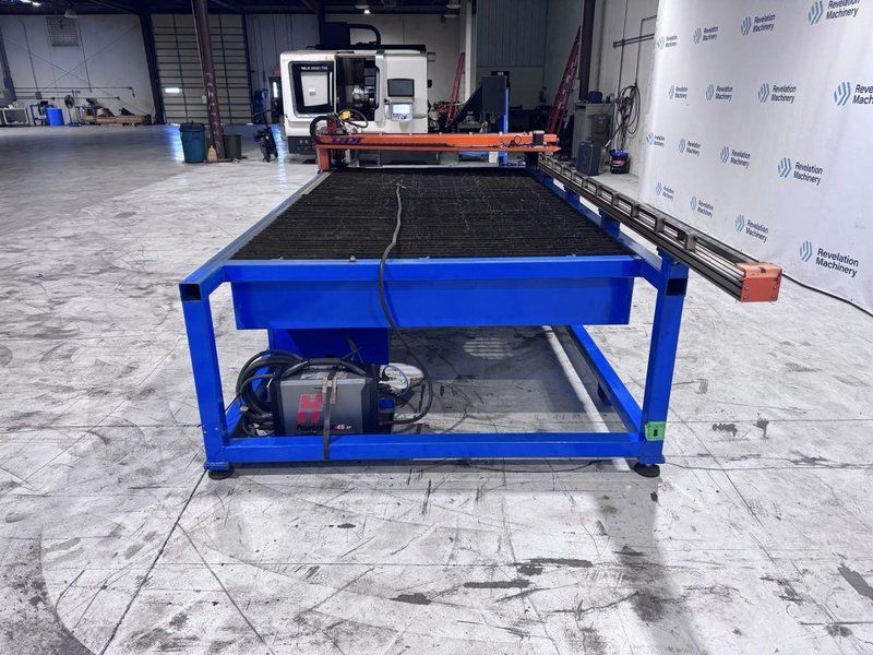 5′ x 10′ Plasma Pro X Model 510 CNC Plasma Cutting System, 2024 – Hypertherm powermax 45, CNC Controller &amp; Software