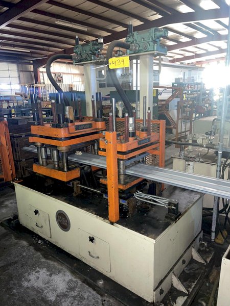 7 TON &amp; 3 TON AIRAM TRAVELING PUNCH &amp; CUTOFF PRESSES: STOCK #18420