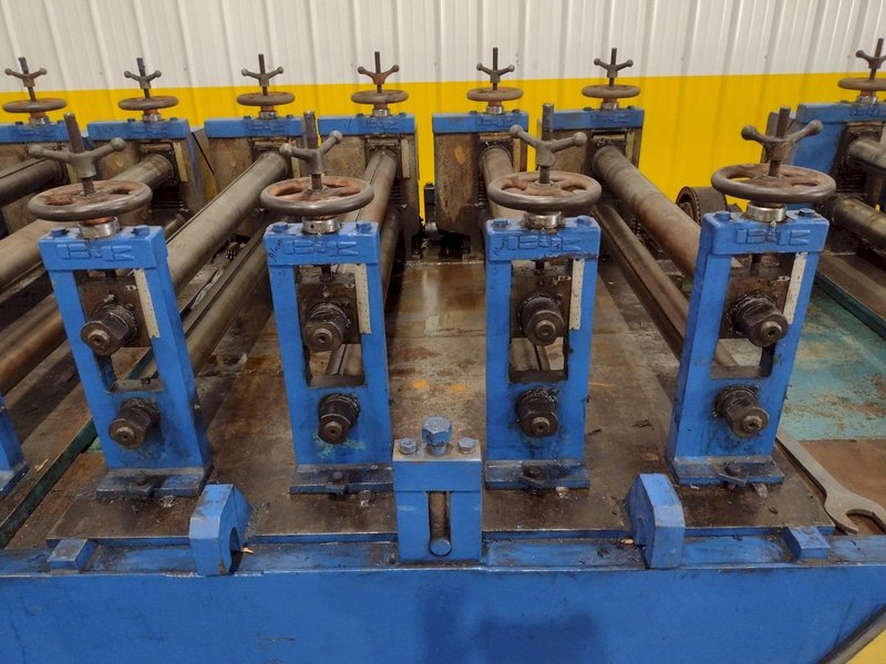 17 STAND X 4&quot; X 48&quot; B&amp;K MODEL #2B-35 RAFTED ROLLFORMER: STOCK #18127