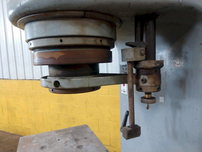 60 TON EITEL MODEL RP60 HYDRAULIC PRECISION STRAIGHTENING PRESS, 8" STROKE: STOCK #14296