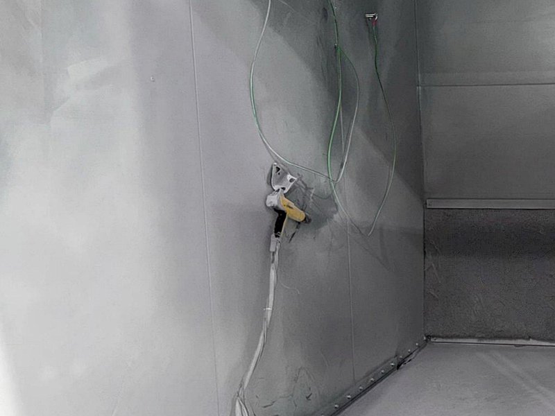 Reliant Finishing Systems 8x8x10 Powder Coating Booth &amp; Spray System