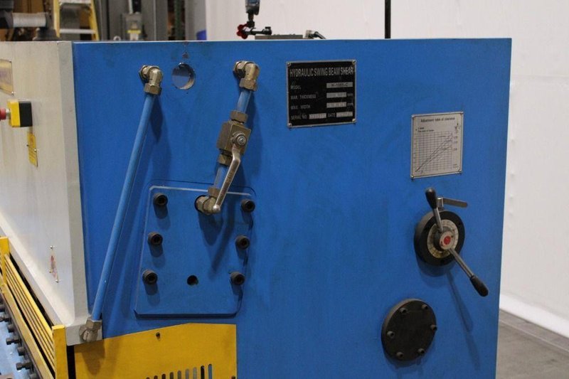 BIRMINGHAM 10' X 1/4" HYDRAULIC SHEAR  -  H-1035-C