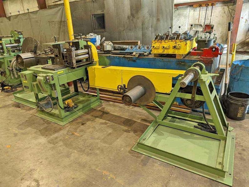 9" x 2.50" National Standard Slitting Line