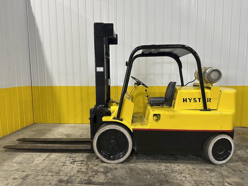 15,000 LBS HYSTER MODEL S150A LP GAS RIGGERS TYPE FORKLIFT: STOCK #22005
