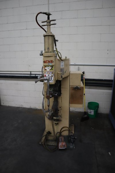 Acme PTOS-24-50 SPot Welder, 50 KVA, Press Type, SpotWeld Sequence Welder Control- Auction Item